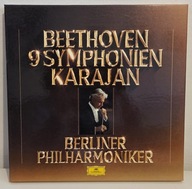 Winyl Beethoven 9 Symphonien Karajan 8LP Berliner Philharmoniker