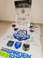 UHT Sabers Oświęcim - koszulka z autografami 2026 + gadżety