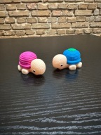 Kolorowy Magnes Żółwik 3D | Urocza Dekoracja | Rękodzieło