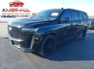 Cadillac Escalade 2022r., 6.2L, ESV, 4WD, 4dr Sport Platinum 6.2 Benzyna