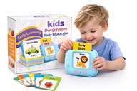 CZYTNIK KART DO NAUKI DLA DZIECI POLSKO-ANGIELSKI 1020 SŁOWEK ZABAWKA