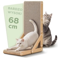 Drapak dla kota duży 68 cm - Drapak w kształcie litery L