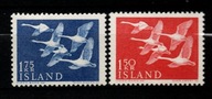 Islandia / 313-314 ( Fauna - ptaki / Dzień Nordycki ) 1956 r. / czysty