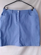 Spódnica "dżinsowa" błękitna - 44