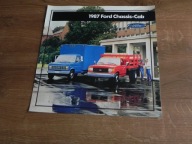 Ford Chassis-Cab F-350 F-Super Duty - 1987 - USA prospekt folder katalog