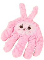 Różowy Króliczek Klepiąca Łapka dla dzieci pomoc w usypianiu niemowląt