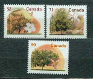 KANADA** Owoce, kwiaty Mi 1497-99