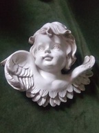 Anioł / putto - piękna duża figurka