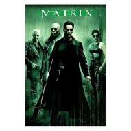 „Matrix" – Kultowy Plakat Filmowy dla Fanów Sci-Fi
