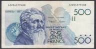 Belgia 500 Franków (1980-1998)