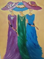 „Prawo do własnego kroku” – obraz akryl 20×30