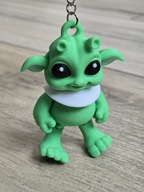 Kosmiczny breloczek do kluczy UFO 3d - Brelok Druk3d fidget Keychain