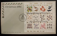 !! PTAKI - GUERNSEY 1984 - KOPERTA FDC - STAN BDB !