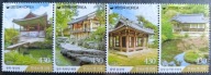 Korea Płd. - Mi 3738/41 - Pawilony Jeongia