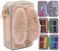 PIÓRNIK POTRÓJNY Z WYPOSAŻENIEM PUSZYSTY KRÓLIK FLUFFY BUNNY AC31 ASTRABAG