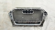 GRILL ATRAP zderzaka przód Srebrny Audi A3 8V3853651 11-15 wzór RS3 NOWY