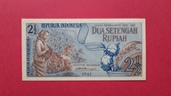 INDONEZIA - 2 1/2 RUPIAH 1961 UNC