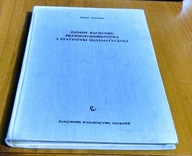 Zasady rachunku prawdopodobieństwa i statystyki matematycznej Jerzy Neyman