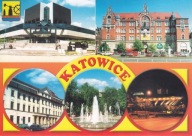 KATOWICE - BIBLIOTEKA - MUZEUM - POCZTA - PL. ANDRZEJA - SPODEK - HERB