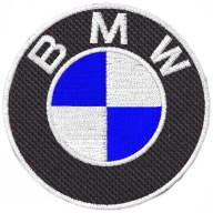 Termo Naszywka BMW Logo Haftowana Samochodowa
