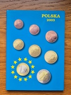 EUR prototypy monet Polska edycja 2003