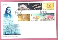 Isle of Man 1994 FDC 6zn. fauna morska, Edward Forbes, EUROPA