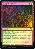 Karta Magic: The Gathering Fires of Victory *Foil* DMU
