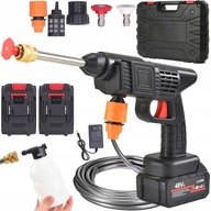 Myjka Ciśnieniowa Bezprzewodowa Ręczna 48V 30BAR Pianownica 2 Akumulatory