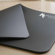 GRUBA MATA DO ĆWICZEŃ JOGI FITNESS ANTYPOŚLIZGOWA NBR 1,5cm + UCHWYT WOREK