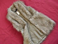 ZARA:EKO FUTRO:DŁUGI WŁOS:M:NOWA