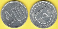 ARGENTYNA 10 AUSTRAL 1989 r.