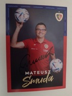 Karta klubowa autograf Piast Gliwice Smuda 22/23