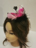 FASCYNATOR KAPELUSZ ANGIELSKI STROIK ASCOT KOKARDA