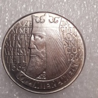 10 zł (1964) - Kazimierz Wielki - Napis Wklęsły, moneta mennicza.