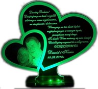 PODZIĘKOWANIA DLA RODZICÓW Z TWOIM FOTO LED ŚLUB