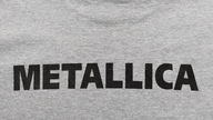 Koszulka T-shirt Metallica szara XL