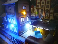 Spichlerz z Magazynem Oświetlony w H0