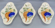 Fajans Włocławek - Półmisek - 3 szt.