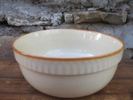 Duża KREMOWA miska_Porcelit TUŁOWICE PRL