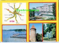 Bytów - 4 widoki i mapka - 1982r