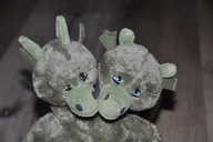 pluszak maskotka fajny dwugłowy smok Draka