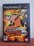 Naruto Shippuden Ultimate Ninja 4 PS2 3XA Komplet!