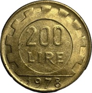 WŁOCHY - 200 LIRE - 1978