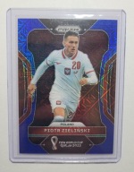 Piotr Zielinski 2022 Panini Prizm FIFA World Cup Qatar Blue Mojo /75 #169
