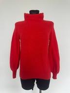 C&A cashmere sweter golf 100% kaszmir S prążkowany