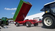 Przyczepa rolnicza pronar T672 8 ton