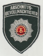 Niemcy NRD policja Stasi 11x8 cm