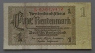 Niemcy 1 Rentenmark z 1937 roku , III RZESZA