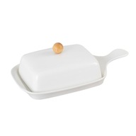 MASELNICZKA BIAŁA Z PRZYKRYWKĄ I RĄCZKĄ