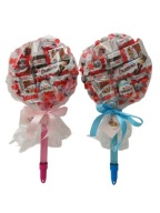 Zestaw prezentowy Lizak Kinder Nutella bańki DZIEŃ DZIECKA Komunia Św